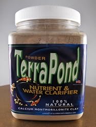 Terrapond Powder - Nutrient & Water Clarifier - Healthy Fish & Crystal Pure Water for Ponds
