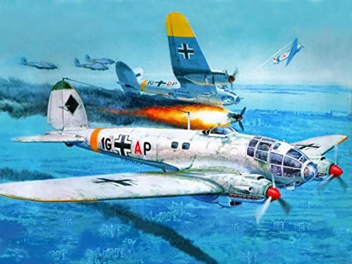 IdeaPoster Cartoon Show 1G Fither Biplan Airforce 32"x24" Print Art Posters