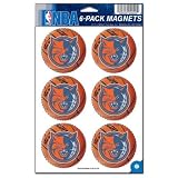 Charlotte Bobcats Official Logo 6 Magnet Set