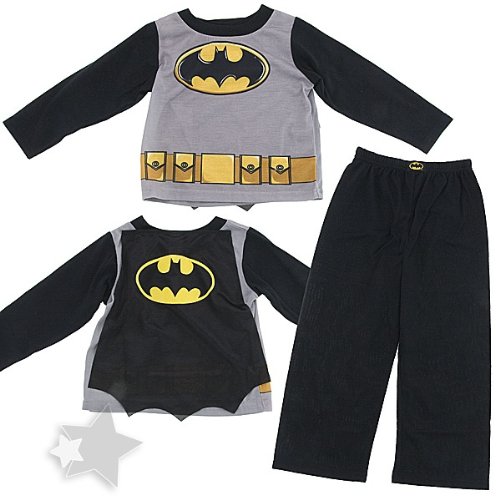  Batman Pajamas with Cape for Infant Boys 18 Months