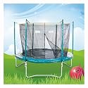 Duplay Adibok 10ft Trampoline with Safety Enclosure