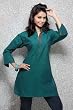 Spun Cotton Wing Collar Work Modern Tunic