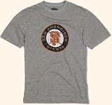San Francisco Giants Retro Baseball Logo T-Shirt by Red Jacket - Grey (Large)