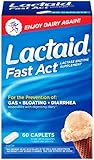Lactaid Fast Act Lactase Enzyme Supplement, 60 Count