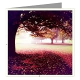 Morning Walk Our Park Single Greeting Card