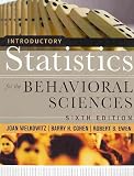 Introductory Statistics for the Behavioral Sciences, Sixth Edition with SPSS 15.0 Set