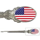 American Flag USA Letter Opener