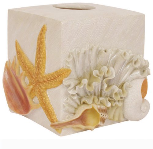 Blonder Home Accents Expressions Sea Breeze Tissue Box Cover