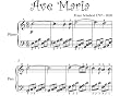 Ave Maria Schubert Easy Piano Sheet Music