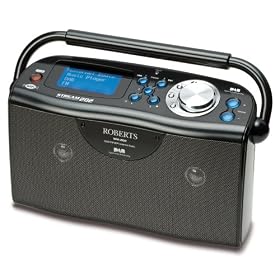 Roberts Stream202 WM202BK DAB/FM/WIFI Internet Radio - Black