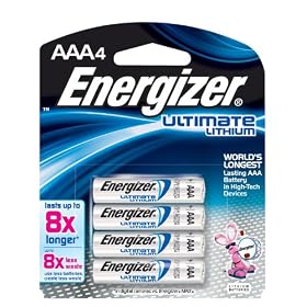 Energizer Ultimate L92BP-4 Lithium AAA Battery 4 Pack by 