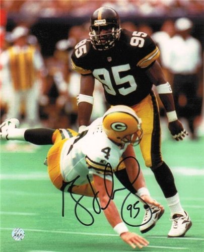 Greg Lloyd Autographed/Hand Signed Pittsburgh Steelers 8x10 Photo
