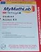Mymathlab. Student Access Kit. (STUDENTS Student Access Kit)