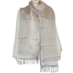 Designer Scarf Premium Silk India Accessory 22 x 72 inches