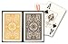 KEM Arrow Black and Gold Bridge Size Jumbo Index Playing Cards