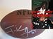 FRANK GORE SAN FRANCISCO 49ERS ,MAIMI HURRICANES,SIGNED NFL FOOTBALL COA WITH PROOF