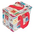 Vintage Alphabet Recycled Foil-Lined Lunch Bag