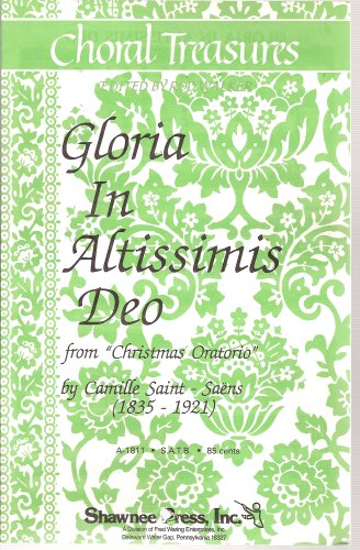 Gloria in Altissimis Deo From Christmas Oratorio Sheet Music SATB