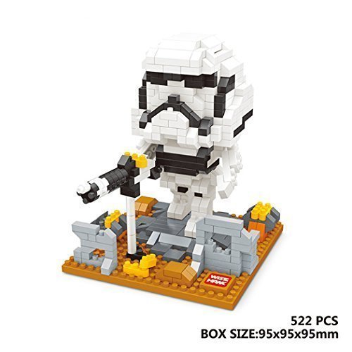 Micro Block Diamond Block Nano Block Building Starwar Series 522pcs Parent-child Games Building Blocks Children's Educational Toys by JoJo