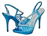 51gsOdgE LL. SL160  Blossom Sanyo 100X Turquoise Glitter Women Dress Sandals, 7