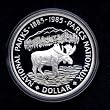 Canada National Parks Moose Silver $1 Coin 1985 Canadian Mint