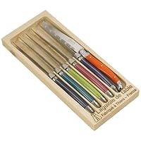 Laguiole Steak Knives-Multi color handles- Made in France