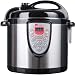 Secura 6-in-1 Electric Pressure Cooker 6qt, 18/10 Stainless Steel Cooking Pot, Pressure cooker, Slow cooker, Food steamer, Rice cooker, Browning/saut&eacute; pan, Soup maker