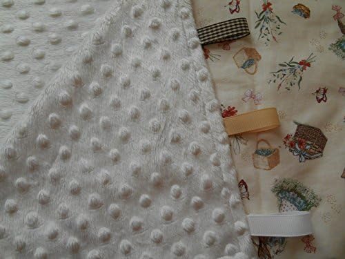 Baby/Childs Cot Pram Ribbon Blanket