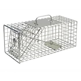 Medium Metal Live Animals & Squirrel Humane Cage Trap