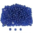 25 Grams Light Blue Evelina Frosted Glass Beads 4.5mm