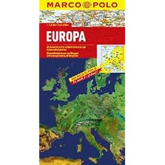 MARCO POLO L�nderkarte Europa physisch 1:2,5 Mio.
