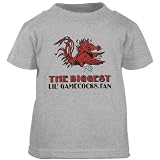 South Carolina Gamecocks Ash Toddler Biggest Fan T-shirt