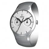 Obaku By Ingersoll Gents White Dial Stainless Steel Bracelet Watch
