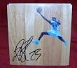 Devin Brown Autographed New Orleans Hornets Photo Floorboard, Photo Proof of Devin Signing This Exact Floorboard for Us.