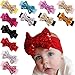 Ms.Gaga Baby Girl Toddler Sequined Bow Head Wrap Hair Band Turban Headband