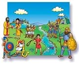 51gseqPxtzL. SL160  David and Goliath Felt Set