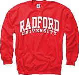 Radford Highlanders Red Arch Crewneck Sweatshirt