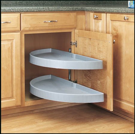 Half Moon Shelves, White