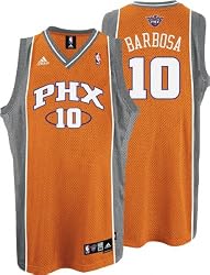 Leandro Barbosa Jersey: adidas Orange Swingman #10 Phoenix Suns Jersey