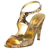 Enzo Angiolini Women's Zizzi Sandal,Gold Metallic,7 M US