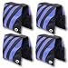 PBL SANDBAG HEAVYDUTY SADDLEBAG DESIGN 4 BAGS HOLDS 20LBS OF SAND NEW by PBL