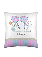 Naturals Funda De Cojín Lollipop (Multicolor)
