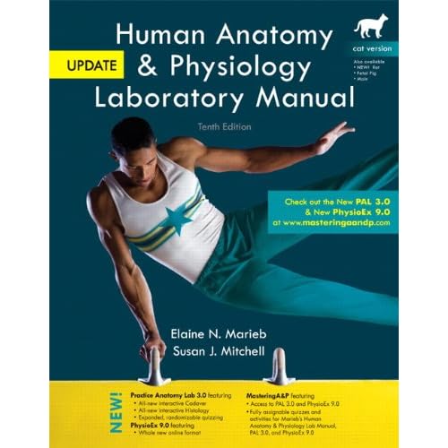 Human Anatomy &Physiology Laboratory Manual, Cat Version, Update Plus MasteringA&P -- Access Card Package (10th Edition) (Benjamin Cummings Series in Human Anatomy & Physiology)
