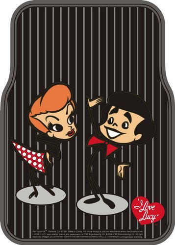 Click here for I Love Lucy 2pcs Front Car Floor Mat prices