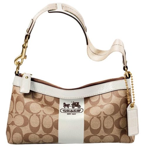 COACH HERITAGE STRIPE DEMI
