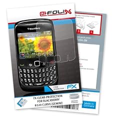 atFoliX FX-Clear Displayschutzfolie f�r Blackberry 8520 Curve (Gemini)