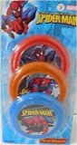 Marvel Spiderman Flying Discs (3 pcs mini discs set)