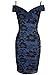 VfEmage Womens Sexy Off Shoulder Cocktail Party Casual Bodycon Sheath Dress