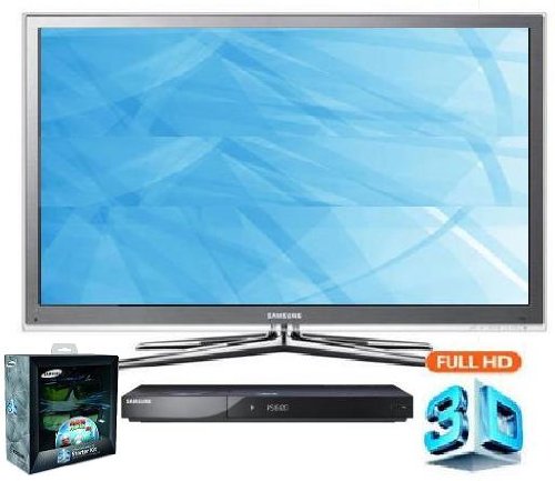 Samsung UN46C8000 3D LED TV, BDC6900 3D Blu-ray Player & SSGP2100T 3D StarterKit