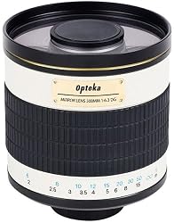 Opteka 500mm f/6.3 Telephoto Mirror Lens for Nikon Digital SLR Cameras